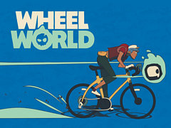 自転車レースADV「Wheel World」本日配信。自転車がすべてのルールを握る世界で,レースを繰り返して伝説のパーツをすべて取り戻せ