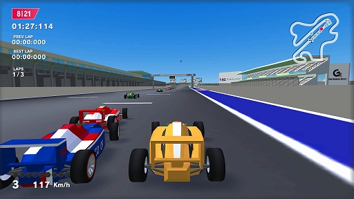 画像ギャラリー No.007のサムネイル画像 / 「ハイパートルクレーシング」アップデートver.1.0.2本日配信。イギリスとフランスのコースを追加,電気自動車でレースに挑む新モードも登場