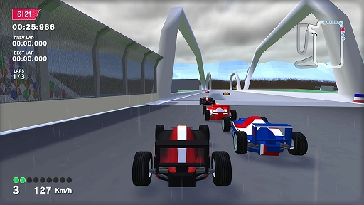 画像ギャラリー No.008のサムネイル画像 / 「ハイパートルクレーシング」アップデートver.1.0.2本日配信。イギリスとフランスのコースを追加,電気自動車でレースに挑む新モードも登場