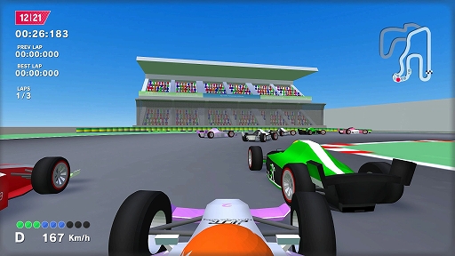 画像ギャラリー No.010のサムネイル画像 / 「ハイパートルクレーシング」アップデートver.1.0.2本日配信。イギリスとフランスのコースを追加,電気自動車でレースに挑む新モードも登場