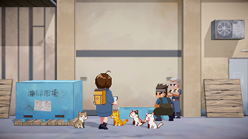 画像ギャラリー No.002のサムネイル画像 / ネコの写真を撮ってSNSに投稿するカジュアルADV「ミキとネコの島」Steamで配信中。リリース記念セールを実施