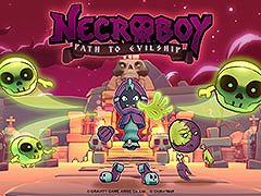 ネクロマンサーの力を手に入れるべく少年が地下迷宮を探検。パズルアクション「NecroBoy : Path to Evilship」のSwitch版が8月31日に配信