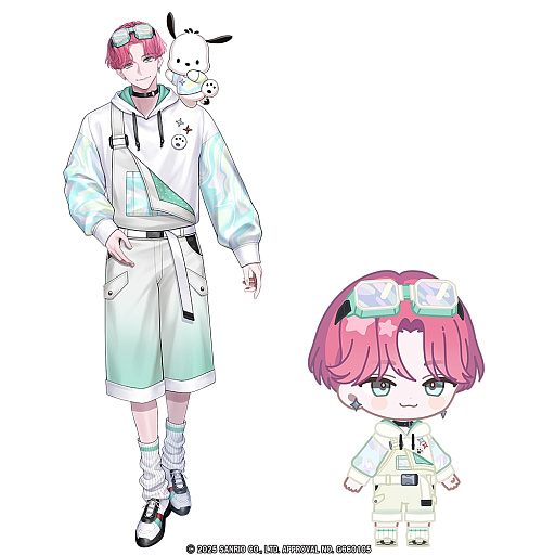 画像ギャラリー No.006のサムネイル画像 / 「ブレマイ」と「サンリオキャラクターズ」のKAWAIIすぎる共演! 「Welcome! KAWAII Cafe♡Aporia × Sanrio characters」開催中