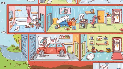 画像ギャラリー No.001のサムネイル画像 / よし,彼氏を地獄に落とそう! アイテムを使って恋人に罠を仕掛ける「Girlfriend from Hell」,Steamストアページを公開