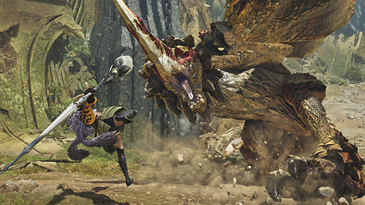 画像ギャラリー No.002のサムネイル画像 / 「モンスターハンターワイルズ」,頭防具「スカルフェイスα」の素材を入手できるイベントクエスト「狂威の食うか食われるか」の配信を開始