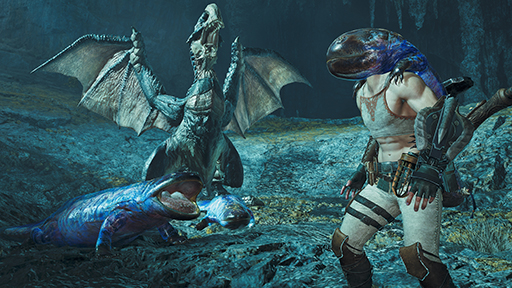 画像ギャラリー No.008のサムネイル画像 / 「モンスターハンターワイルズ」,頭防具「スカルフェイスα」の素材を入手できるイベントクエスト「狂威の食うか食われるか」の配信を開始