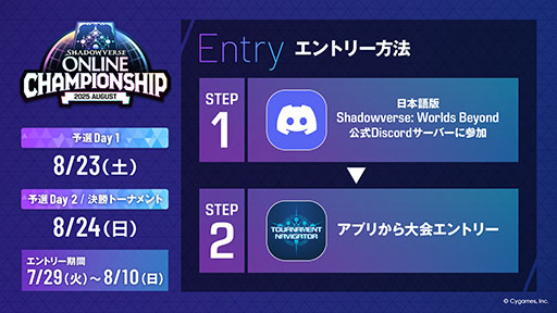 ꡼ No.002 | ͥ޶500ߤѰդɥWBθ緿饤Shadowverse Online Championship 2025 Augustסȥ꡼򳫻