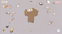 Cats Huddled Together