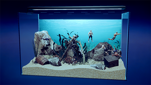 ꡼ No.003Υͥ / ǥޥå餹ϡʡ˥ɥܥå֥ޥꥦ -Muscle Aquarium Simulator-ס꡼