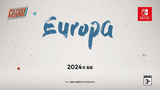 ꡼ No.003Υͥ / ĤƿͤǤѤ˱줿õ롣˭õ륢󥲡EuropaפNintendo Switchȯɽ2024ǯۿ