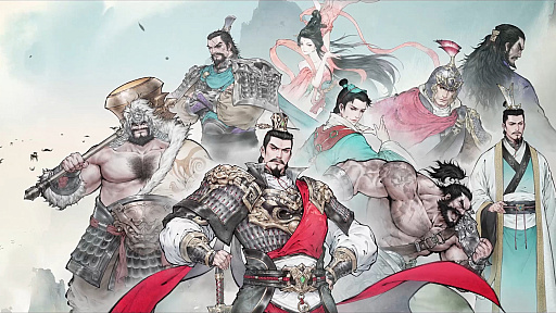 画像ギャラリー No.002のサムネイル画像 / 水墨風で描かれた三国志,タクティクスRPG「神州の戦:三国編」のPVを初公開