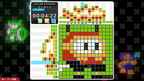 画像ギャラリー No.012のサムネイル画像 / 「ピクロスS NAMCO LEGENDARY edition」5月30日にリリース。パックマンやギャラクシアンなど,ナムコ作品のキャラが問題として登場