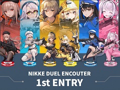 「勝利の女神:NIKKE」を題材としたカードゲーム「NIKKE DUEL ENCOUNTER」が8月23日に発売決定