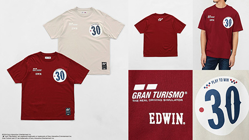 画像集 No.004のサムネイル画像 / EDWIN×PlayStationのコラボアイテム,予約販売を開始。「アストロボット」「グランツーリスモ」「Ghost of Tsushima」のアパレルも登場