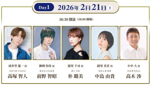 ���������꡼ No.002�Υ���ͥ������ / ���˥ޥå���ϯ�ɷ�ֵ�ž��Ƚ�ס������2026ǯ2��21������25���˳��š�����ѹ������Ϥ�Ȥ����ڥ��㥹�Ȥ���1���ϯ�ɷ��