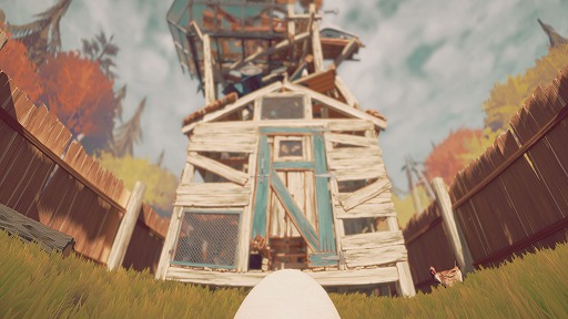 画像ギャラリー No.002のサムネイル画像 / “たまご系高難度アクション”に新星。鶏小屋から逃げ出した卵が一心不乱に空を目指す「Egging On」がSteamでリリース