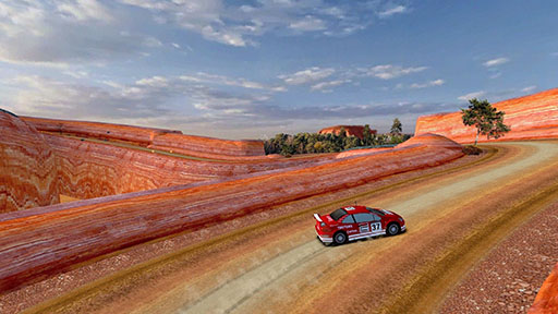 画像ギャラリー No.005のサムネイル画像 / 「Old School Rally」,正式版をリリース。レトロテイストなグラフィックスが目を引くラリーゲーム