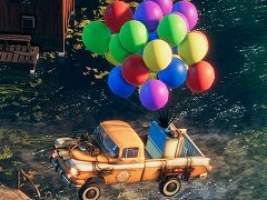 風船を運ぶと車が空を飛ぶ。街をブッ壊してでもミッション達成を目指す運送アクションADV「Deliver At All Costs」,本日発売