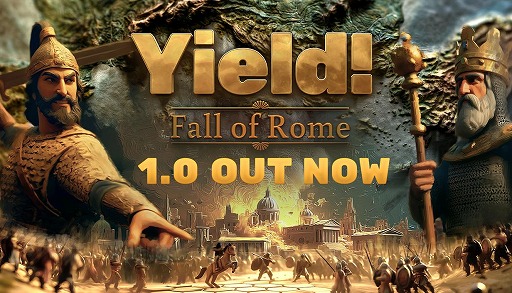 画像ギャラリー No.011のサムネイル画像 / ローマ帝国の終焉を描くターン制の4Xストラテジー「Yield! Fall of Rome」,正式版をSteamで配信。半額セールを開催中