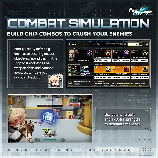 ���������꡼ No.002�Υ���ͥ������ / �֥ɥ�ե��פο���MOBA���塼������Girls' Frontline: Fire Control�ס�������������ǤΥȥ쥤�顼��������������饵���ӥ���Ÿ��