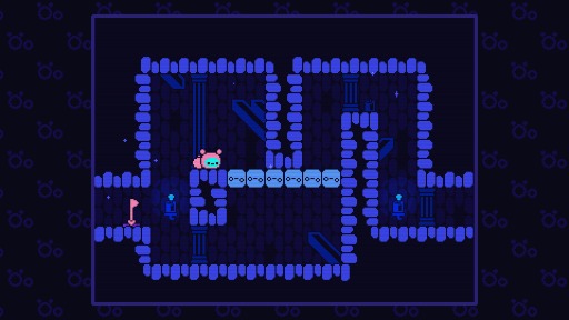 画像ギャラリー No.004のサムネイル画像 / 爆弾いもむしの2Dパズルアクション「Öoo」,8月8日リリース。自身の身体を設置して,爆発させたときの爆風を利用して先に進む