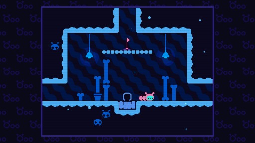 画像ギャラリー No.009のサムネイル画像 / 爆弾いもむしの2Dパズルアクション「Öoo」,8月8日リリース。自身の身体を設置して,爆発させたときの爆風を利用して先に進む