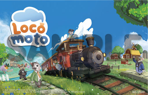 画像ギャラリー No.012のサムネイル画像 / ほんわか列車ライフシム「ロコモト Locomoto」,Switch版を本日発売。蒸気機関車の車掌となって,動物の乗客たちを世話していこう