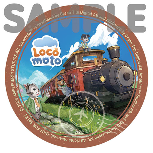 画像ギャラリー No.013のサムネイル画像 / ほんわか列車ライフシム「ロコモト Locomoto」,Switch版を本日発売。蒸気機関車の車掌となって,動物の乗客たちを世話していこう