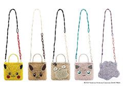 「アンテプリマ」×「ポケモン」コラボ商品「POKÉMON COLLECTION」,本日発売。ピカチュウ,イーブイがデザインされたバッグなどが登場