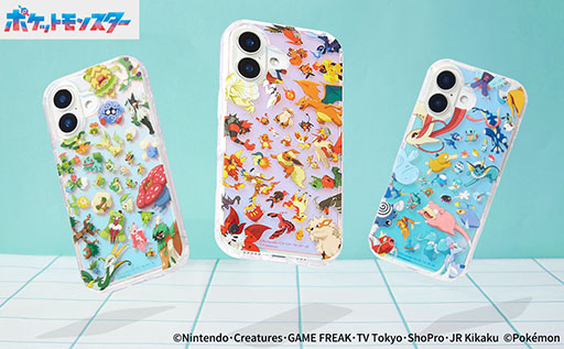 画像ギャラリー No.001のサムネイル画像 / 「ポケモン」デザインの“オーロラカラー”スマホケースがHameeより登場。iPhone 17に対応し,予約受付は11月6日に開始