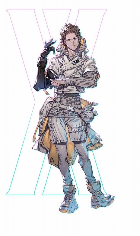 ���������꡼ No.006�Υ���ͥ������ / ��DAEMON X MACHINA TITANIC SCION�ס�����ι�Ĥθ���Ū�ʥ��С���Ҳ𤹤륭��饯�����ȥ쥤�顼�����