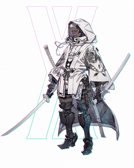 ���������꡼ No.007�Υ���ͥ������ / ��DAEMON X MACHINA TITANIC SCION�ס�����ι�Ĥθ���Ū�ʥ��С���Ҳ𤹤륭��饯�����ȥ쥤�顼�����