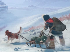 Mooneye Studios�����IKUMA - The Frozen Compass�פ�ץ쥤���̶ˤ˻Ĥ��줿��ǯ���פȥϥ��������Υ��Х��Х�ʪ���gamescom��