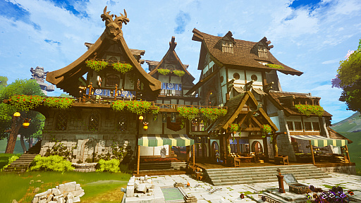 画像ギャラリー No.002のサムネイル画像 / 協力型アクションRPG「クラウドハイム」,体験版の配信を開始。物理演算ベースのバトルや序盤のストーリーを楽しめる