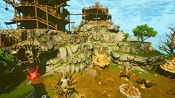 画像ギャラリー No.007のサムネイル画像 / 「クラウドハイム」,日本語対応デモがSteamで公開に。共闘アクションの爽快感と,自由度の高いクラフト要素を楽しめる