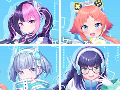 予測不能な言動と行動! 「STELLAR IDOL PROJECT」ゲームメディア合同応援企画,4Gamerは“クセ強”な「サイバーシンフォニカ」に迫る【PR】