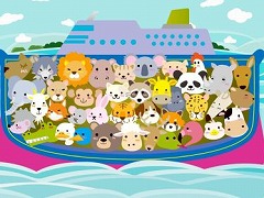 隕石落下の前に動物たちを救い出そう。Switch向けアクションパズル「あにまるドン!」6月5日にリリース