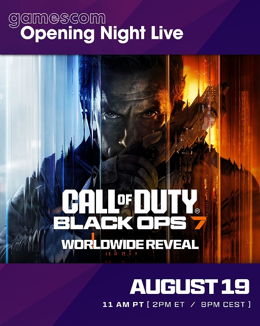 ꡼ No.001 | Call of Duty: Black Ops 7סgamescom 2025Υץ˥󥰥ʥȥ饤֤Ǻǿͽ