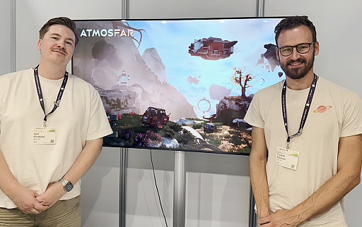 ���������꡼ No.002�Υ���ͥ������ / �Ȱ�ư���뤳�ȡɤγڤ����򡣥�ȥ����������Ƕ����硹��ι�����ATMOSFAR�פϡ��ۤɤ褤��ĥ���Ȳ�����ʷ�ϵ�����̯��õ�����ɥ٥���㡼��gamescom��