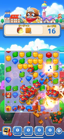 ���������꡼ No.011�Υ���ͥ������ / �Υץ쥤��ݡϡ�LINE �ޥå��ե饤�ȡפϵ�ư����1ʬ�ǡ�1���ơ������ꥢ�Ǥ���Ķ���ԡ��ǥ���3�ޥå��ѥ��롣LINE FRIENDS�Υ������о�