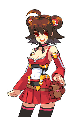 画像ギャラリー No.009のサムネイル画像 / 2人の女の子が熱く激しい攻防戦を繰り広げるSTG。「G-MODEアーカイブス58 激弾娘 あかね & あおい」,10月16日配信決定