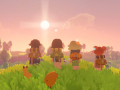 最大4人の協力プレイに対応したほっこりADV「Humblets」,Steamストアページを公開中。クラフトやテントのシェア,カードバトルなどが楽しめる