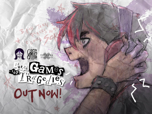 画像ギャラリー No.009のサムネイル画像 / 「ゴス」「エモ」に影響された少年の半生を描く。ビジュアルノベル&リズムアクション「I Write Games Not Tragedies 叫べ青春」,正式リリース