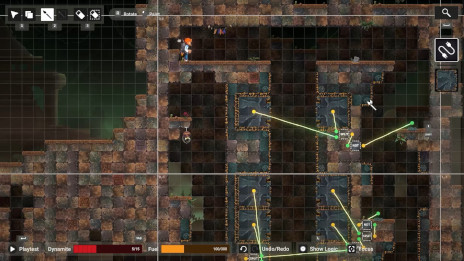 画像ギャラリー No.002のサムネイル画像 / 高難度2Dアクション「Klaus Lee - Thunderballs」,本日発売。破天荒野郎「クラウス・リー」が,派手なガジェットを駆使して遺跡を冒険する