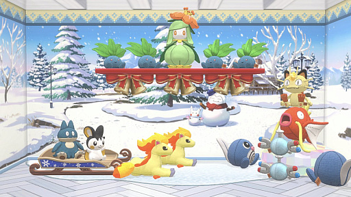 画像ギャラリー No.002のサムネイル画像 / 「ポケモンフレンズ」50種類の新しいぬいぐるみと問題,家具を追加。Ver.1.1.0のアップデートでボリュームアップ