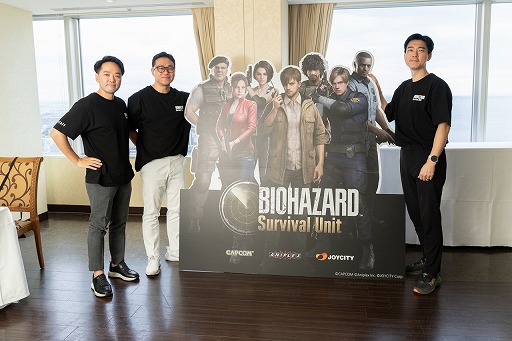 ���������꡼ No.002�Υ���ͥ������ / �Υ��󥿥ӥ塼�ϡ�BIOHAZARD Survival Unit�פϡ������ˤ��ơ֥Х����餷���פ���ά������˺Ʋ�ᤷ���Τ��������ѡ�����3�ͤ��ä�ʹ����