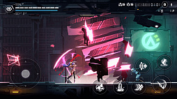 画像ギャラリー No.007のサムネイル画像 / スマホ版「BlazBlue Entropy Effect」本日配信。現実と仮想が融合した世界を何度もループし,能力を引き継ぎながら戦う2DローグライトACT