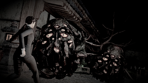 画像ギャラリー No.004のサムネイル画像 / Switch版「ノロイカゴ ゲゲゲの夜」にはEXボス妖怪「くびれ鬼」が登場。ずんべら坊が2体同時に出現する難度と,やり込み要素・妖怪判子帖を実装