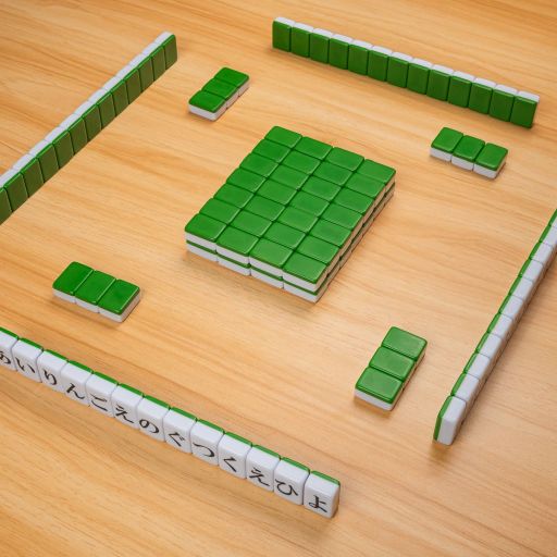 画像ギャラリー No.003のサムネイル画像 / ひらがなが書かれた牌で単語を作るボードゲーム「ひらがな麻雀 ひらがじゃん 牌ばーじょん」,Amazonでの再販売を7月24日0:00に開始