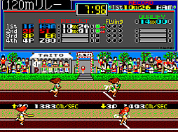 画像ギャラリー No.004のサムネイル画像 / 玉入れ,二人三脚,障害物競走など7種目で1位を目指せ。「アーケードアーカイブス THE運動会」,7月31日配信